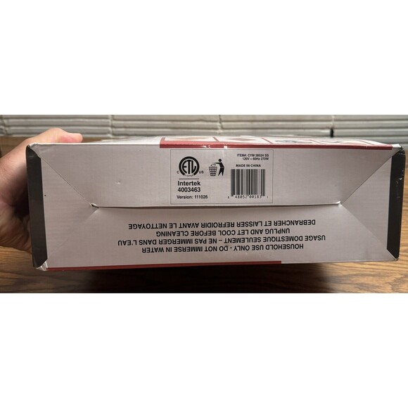 Kalorik Indoor Electric Stainless‎ Steel S'mores Maker - Picture 2 of 12